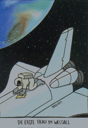 Die erste Frau im Weltall